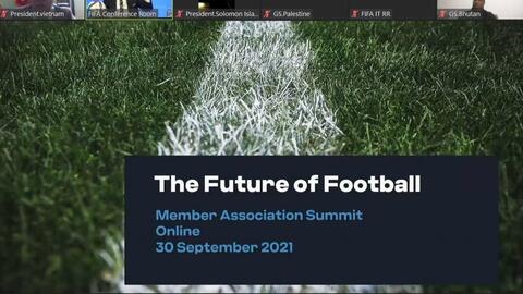 Lãnh đạo Liên đoàn Bóng đá Việt Nam tham dự hội nghị thượng đỉnh FIFA