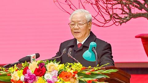 Tổng Bí thư Nguyễn Phú Trọng chúc Tết Đảng bộ, chính quyền, quân và dân Thủ đô