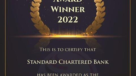 Standard Chartered được vinh danh “Thương hiệu truyền cảm hứng nhất tại Việt Nam” năm 2022