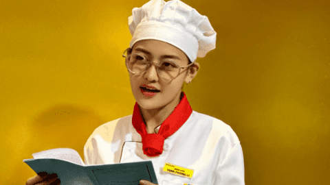 Diễn viên Thùy Anh hào hứng trong vai "đầu gấu"