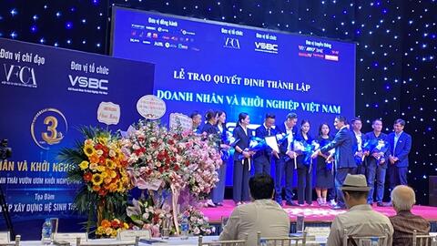 VFCA chính thức ra mắt Câu lạc bộ Doanh nhân và Khởi nghiệp Việt Nam