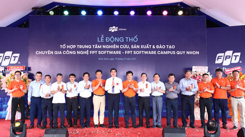 Tăng vốn đầu tư Trung tâm FPT Software tại Bình Định lên 2.800 tỷ đồng