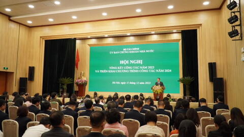 Thứ trưởng Bộ Tài chính triển khai nhiệm vụ trọng tâm năm 2024 cho UBCKNN
