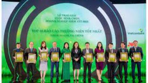 Vietcombank: Top 10 DN niêm yết có báo cáo thường niên tốt nhất trên thị trường chứng khoán