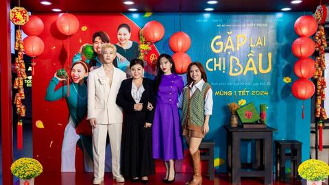 Anh Tú, Diệu Nhi đầu tư cho phim Tết "Gặp lại chị bầu"