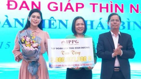 Tập đoàn IPPG đóng góp 3 tỷ đồng vào Quỹ "Vì người nghèo" tỉnh Khánh Hòa