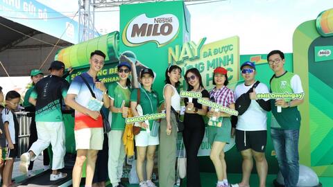 NESTLÉ MILO đồng hành cùng Tiền Phong Marathon 2024