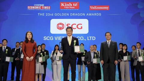 SCG nằm trong top 10 doanh nghiệp FIEs tiêu biểu