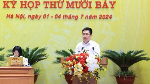 Hà Nội: Thông qua Nghị quyết điều chỉnh kế hoạch đầu tư công