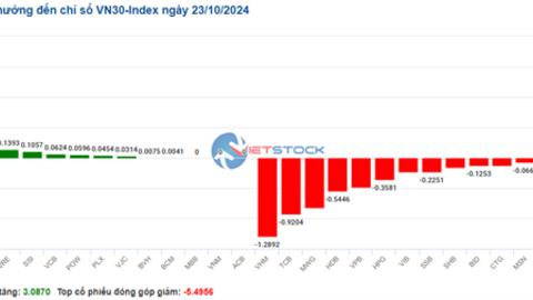 Nhịp đập Thị trường 23/10: Áp lực bán tiếp tục chiếm ưu thế