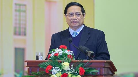 Thủ tướng Chính phủ Phạm Minh Chính “xông đất” ngành ngân hàng