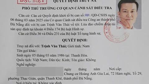 Truy nã đặc biệt đối tượng liên quan đường dây lừa đảo Mr Pips