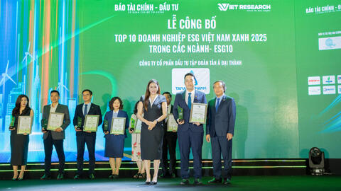 Tập đoàn Phenikaa và Vicostone được vinh danh trong top 100 doanh nghiệp ESG Việt Nam xanh 2025