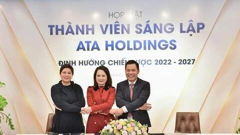 Shark Liên và ATA Holdings ký kết hợp tác chiến lược