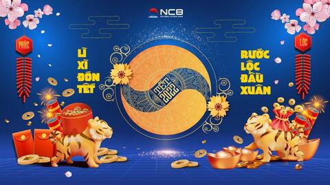 Cơ hội trúng Vàng khi giao dịch đầu xuân tại NCB