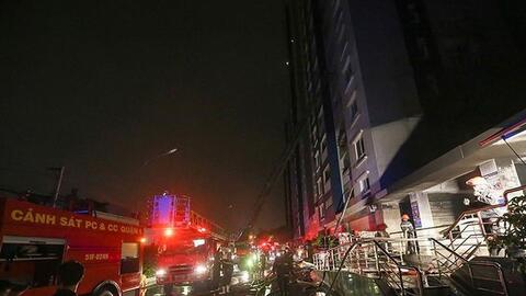 Vụ cháy chung cư Carina năm 2018: Truy tố 2 bị cáo ra tòa​