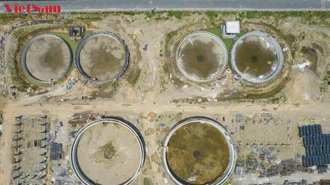 Toàn cảnh nhà máy nước mặt sông Hồng gần 3.700 tỷ chậm tiến độ