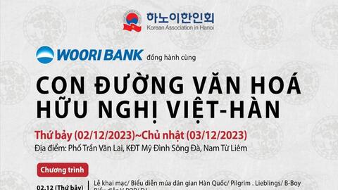 Liz Kim Cương diễn tại "Con đường văn hóa hữu nghị Việt - Hàn"