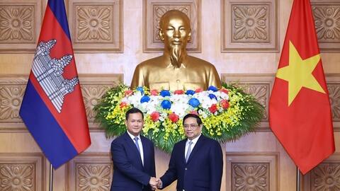 Việt Nam và Campuchia phấn đấu đạt 20 tỷ USD kim ngạch thương mại song phương