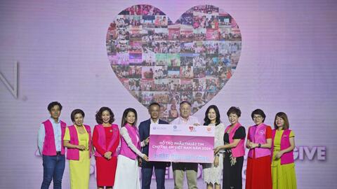 Nu Skin tài trợ 4,8 tỉ đồng cho Chương trình Nhịp tim Việt Nam