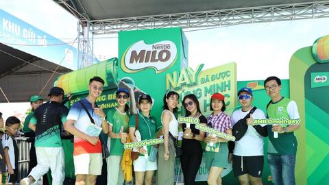 NESTLÉ MILO đồng hành cùng Tiền Phong Marathon 2024