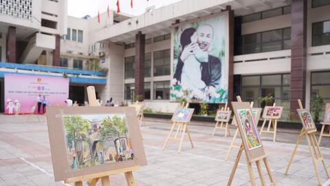 Triển lãm 83 bức tranh “Hà Nội trong em”