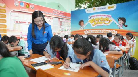 “Ngày hội sắc màu” - sân chơi bổ ích cho thiếu nhi