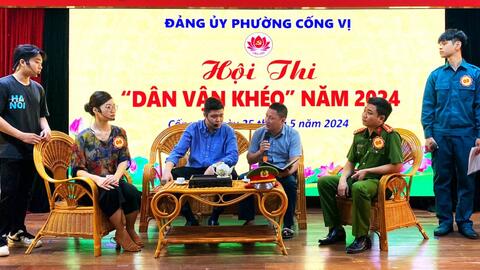 Hà Nội tổ chức thi "Dân vận khéo" chào mừng Giải phóng Thủ đô