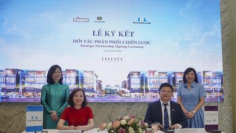 Khải Hoàn Land ký đối tác chiến lược cùng Keppel Land