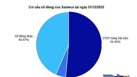 Doanh nghiệp bốc xếp hàng hóa dốc toàn bộ lợi nhuận chia cổ tức tỷ lệ gần 71%, giá cổ phiếu gấp 3 lần đầu năm