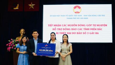 Danisa trao tặng gói hỗ trợ trị giá 500 triệu đồng