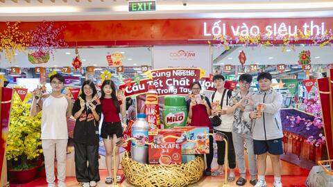 Hơn 70.000 gia đình Việt cùng Nestlé “cầu Tết chất lượng” trong tay