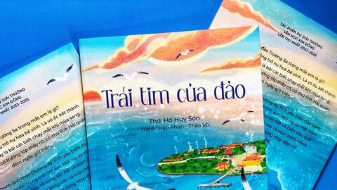 Tình yêu Tổ quốc lấp lánh trong "Trái tim của đảo"