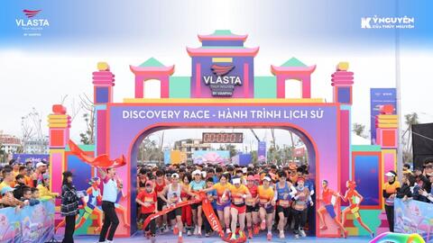 Gần 2.000 người tham gia giải chạy "Bừng sắc Thủy Nguyên"