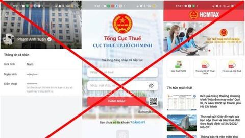 Hai trang web giả mạo Ngân hàng Nhà nước tuyệt đối không được truy cập