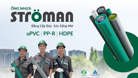 Hệ sinh thái ống nhựa Ströman: Kết nối sự bền vững cho mọi công trình