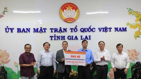 Hỗ trợ đồng bào Gia Lai, Nutifood dành 10 tỷ đồng ứng phó bão Kalmaegi
