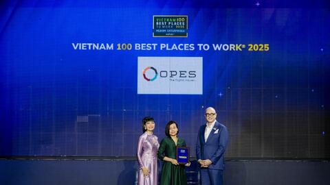 OPES tăng 164 bậc trong Top 500 Doanh nghiệp tư nhân lớn nhất Việt Nam