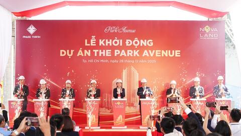 The Park Avenue đẩy mạnh thi công sau khi được tháo gỡ “nút thắt” pháp lý