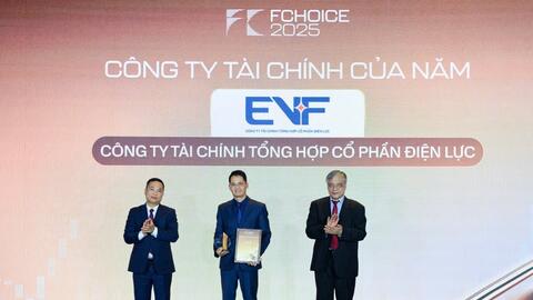 EVF được vinh danh “Công ty Tài chính của năm” tại FChoice 2025