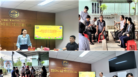 Cục Thống kê lắng nghe, nắm bắt và tháo gỡ những khó khăn, vướng mắc của địa phương