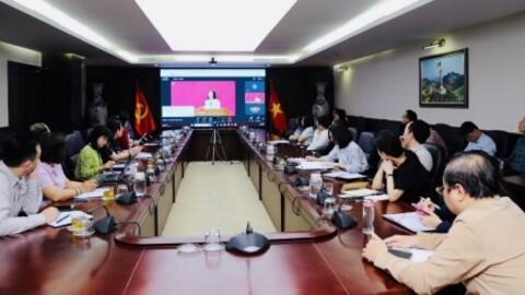 Kho bạc Nhà nước dự Hội nghị trực tuyến Báo cáo viên và Thông tin chuyên đề quý I/2026