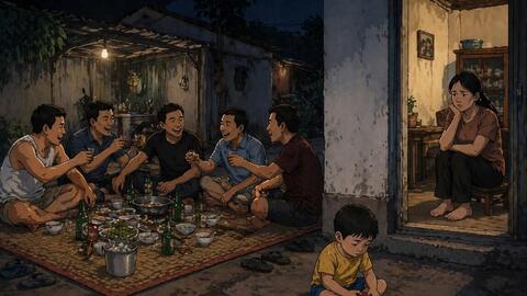 Bố cho con 4 tuổi uống bia, mẹ yêu cầu tòa hạn chế quyền nuôi dạy