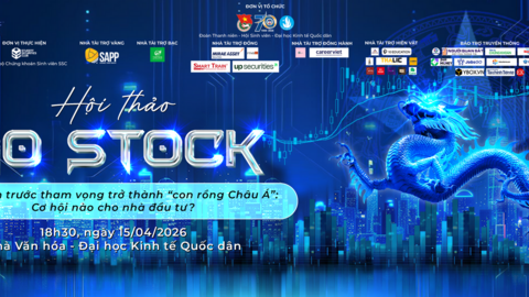 Hội thảo Go Stock 2026: Mổ xẻ cơ hội đầu tư trong hành trình “hóa rồng” của kinh tế Việt Nam