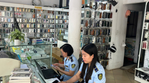 Hà Nội đồng loạt kiểm tra, tạm giữ nhiều hàng hóa có dấu hiệu giả mạo nhãn hiệu