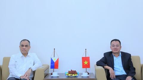 Cục trưởng Cục Dự trữ Nhà nước tiếp Đại sứ Philippines tại Việt Nam