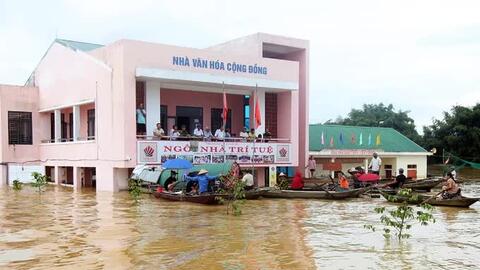 Bộ Tài chính: Có thể chuyển đổi trụ sở dôi dư thành nhà văn hóa kết hợp tránh, trú bão lũ