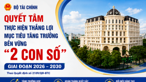 Infographic: Bộ Tài chính phát động phong trào thi đua quyết tâm thực hiện thắng lợi mục tiêu tăng trưởng 2 con số