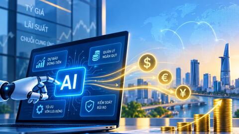 Doanh nghiệp Việt tìm đến AI quản lý dòng tiền giữa áp lực tỷ giá, lãi suất
