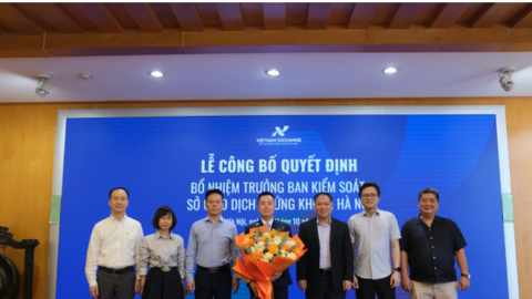 Bổ nhiệm Trưởng Ban Kiểm soát Sở GDCK Hà Nội
